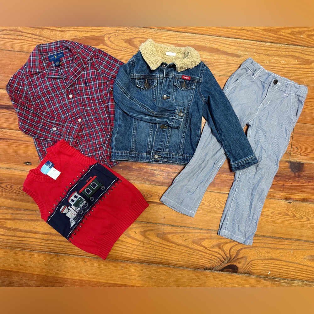 Little Man Bundle-4 Adorable wardrobe staples!